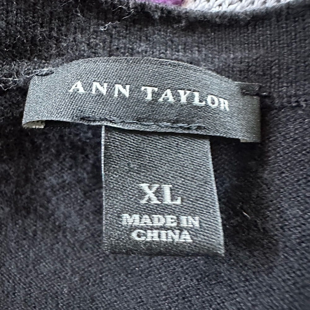 Ann Taylor Black Knit Cardigan - Picture 3 of 5